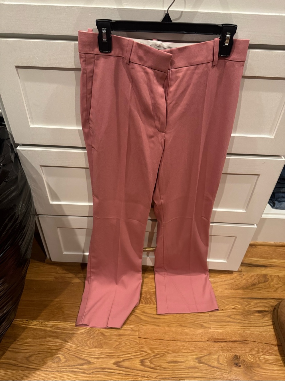 Ann Taylor Rose Pink Wide-Leg Dress Pants